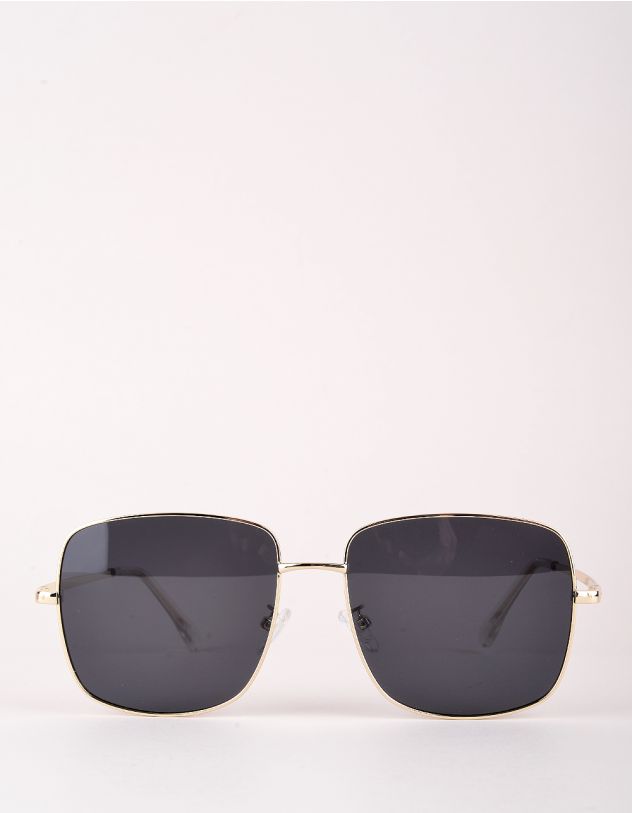 Окуляри сонцезахисні квадратні oversize | 265843-09-XX - A-SHOP