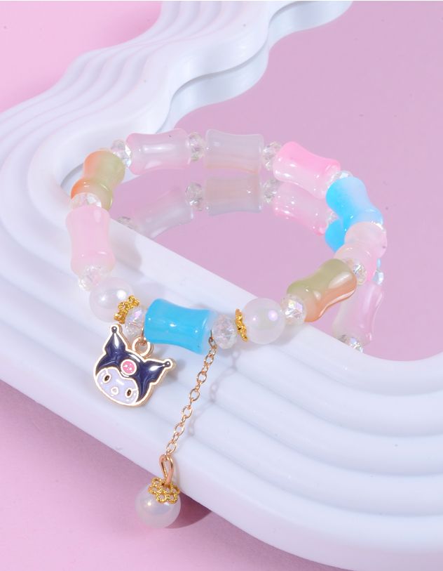 Браслет на руку з підвіскою у вигляді персонажа аніме Куромі та Мелоді | 262213-02-XX - A-SHOP