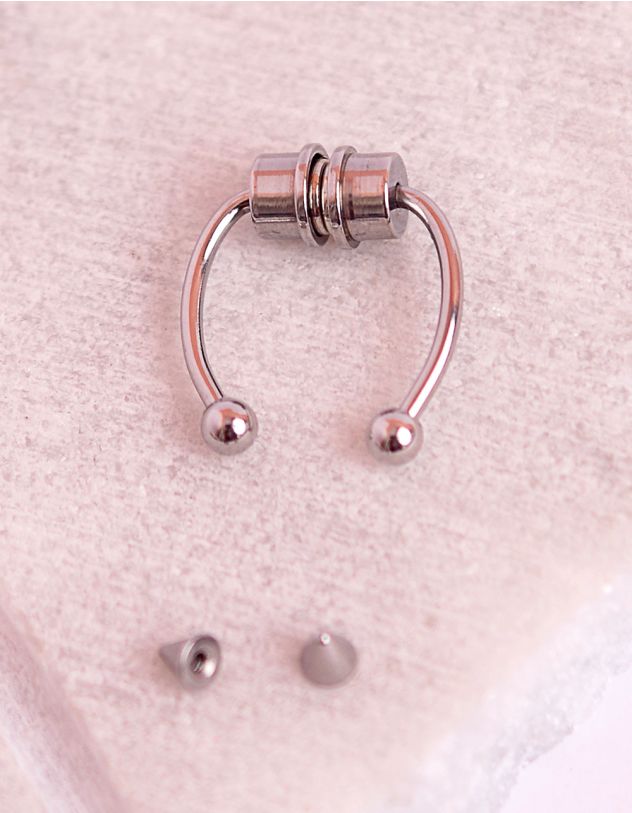 Сережка обманка з магнітом | 252882-05-XX - A-SHOP