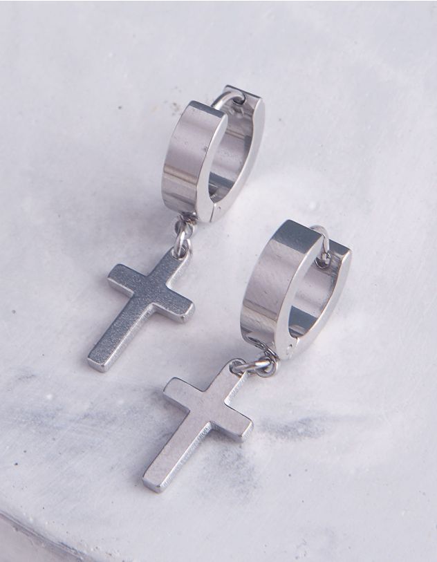 Сережки з хрестами | 256052-05-XX - A-SHOP