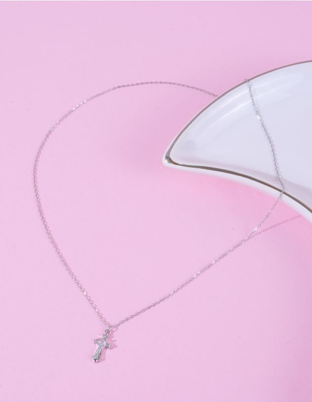 Підвіска на шию з хрестом | 263692-05-XX - A-SHOP