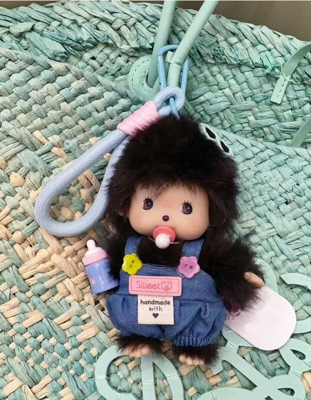 Брелок у вигляді ляльки Monchhichi | 265997-30-XX - A-SHOP