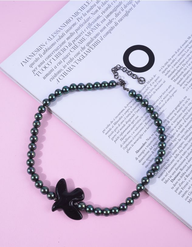 Намисто на шию з птахом | 265286-02-XX - A-SHOP