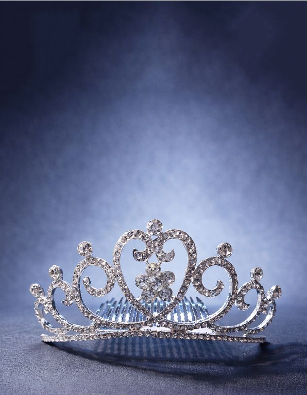 Заколка для волосся діадема з квіткою | 266001-05-XX - A-SHOP