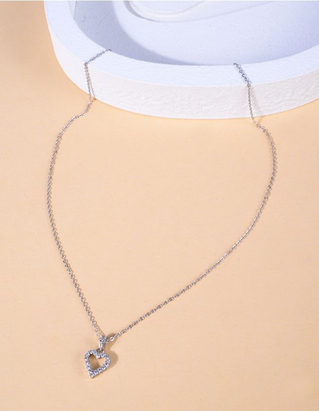 Підвіска на шию з кулоном у вигляді серця | 267078-05-XX - A-SHOP