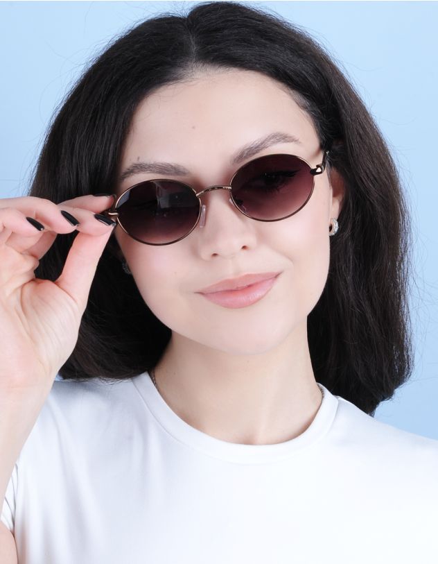 Окуляри сонцезахисні круглі | 262238-12-XX - A-SHOP