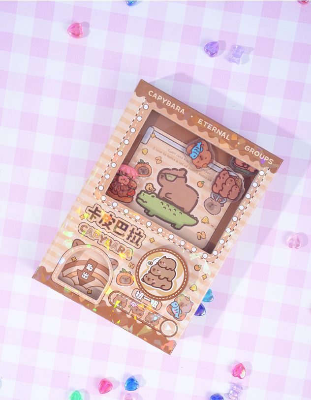 Блокнот з принтом капібари | 263811-20-XX - A-SHOP