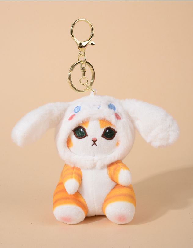Брелок на сумку у вигляді котика у шапці Куромі та Мелоді | 259753-01-XX - A-SHOP