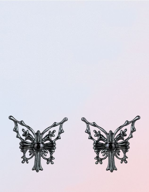 Сережки у вигляді метелика | 264587-10-XX - A-SHOP