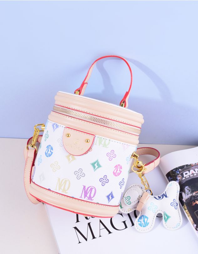 Сумка через плече з брелоком у вигляді песика | 264682-01-XX - A-SHOP