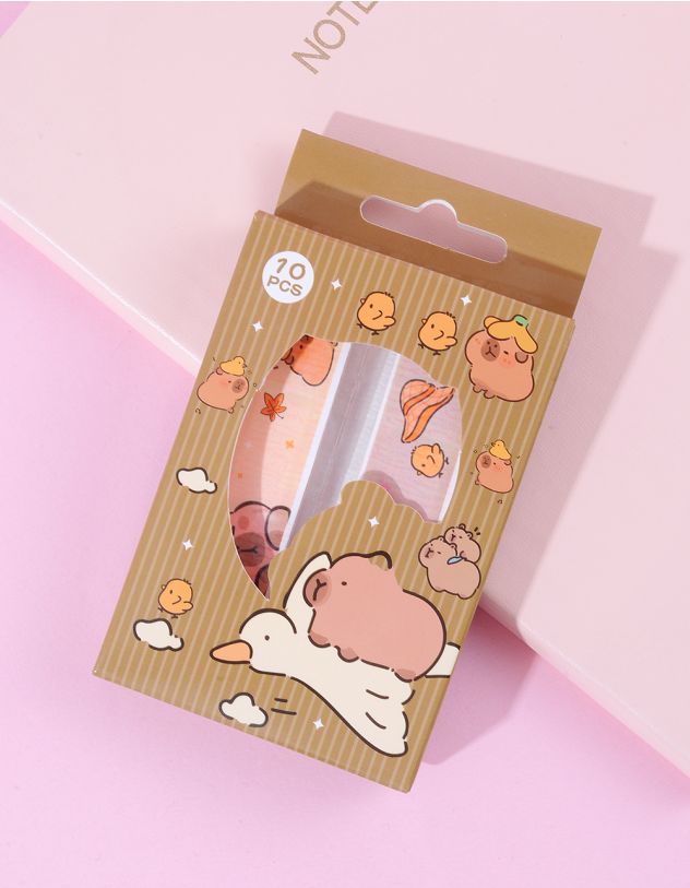 Пластир з принтом капібари | 264154-20-XX - A-SHOP