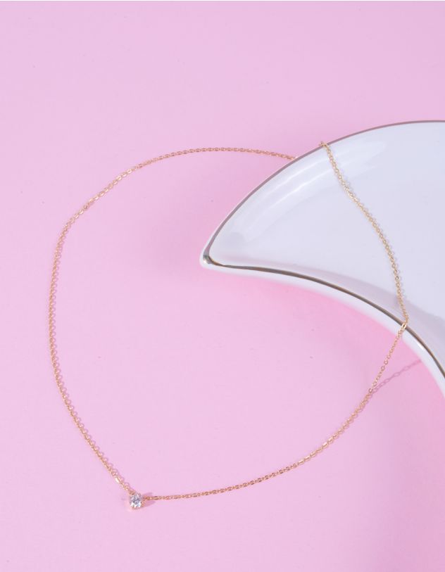 Підвіска на шию з кристалом | 264021-04-XX - A-SHOP