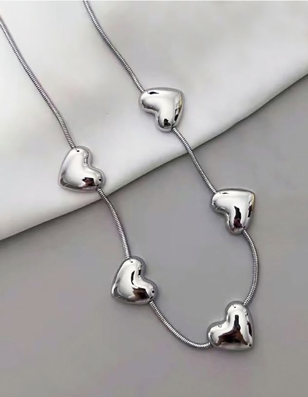 Підвіска на шию з серцями | 266960-05-XX - A-SHOP