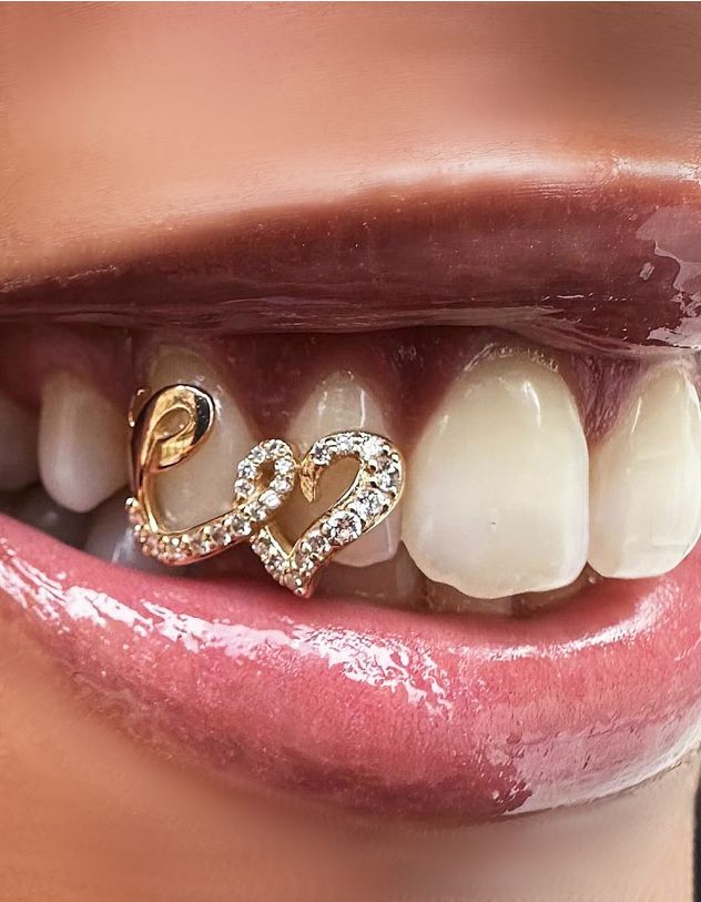 Грілзи у вигляді серця | 265672-04-XX - A-SHOP