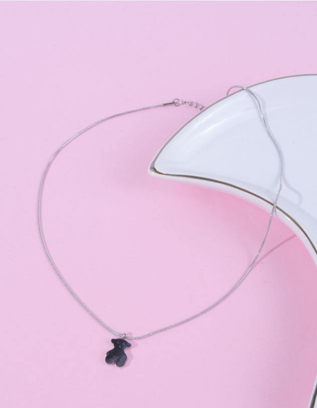 Підвіска на шию з кулоном у вигляді ведмедика | 262811-05-XX - A-SHOP