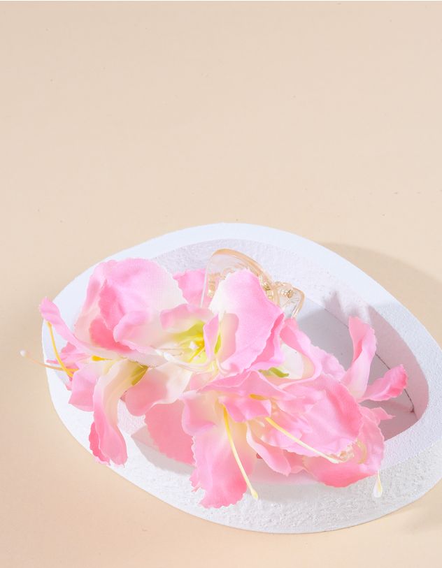 Заколка для волосся крабік у вигляді квітки | 263702-14-XX - A-SHOP