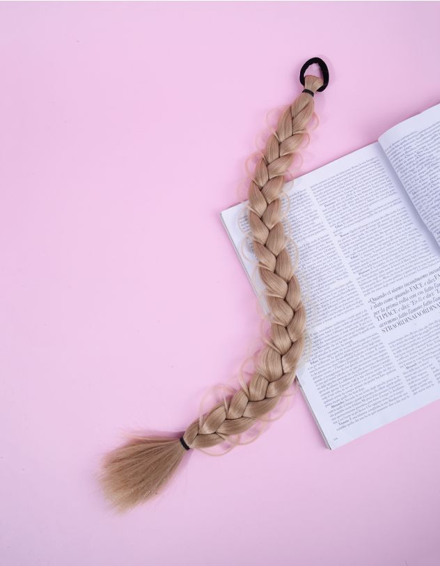 Коса на резинці для волосся | 265980-40-XX - A-SHOP