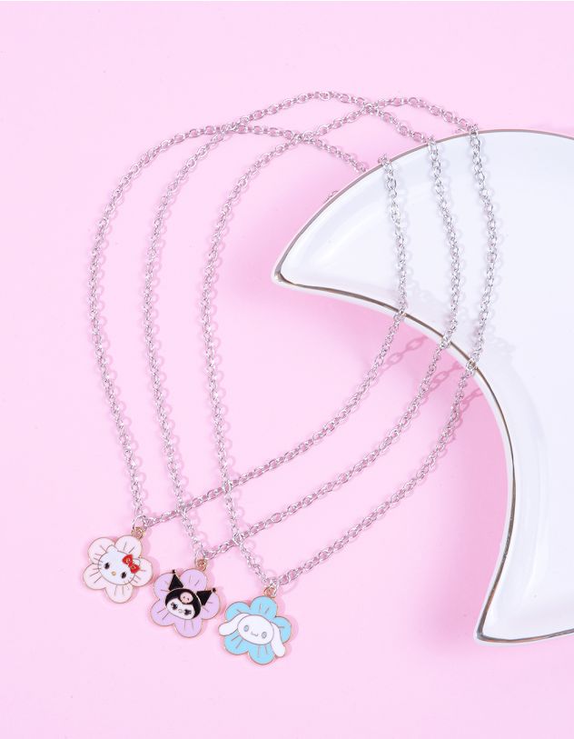Підвіска на шию best friends з кулоном у вигляді персонажа аніме Куромі та Мелоді | 260927-21-XX - A-SHOP
