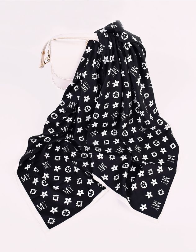 Хустка на шию з принтом | 264845-02-XX - A-SHOP