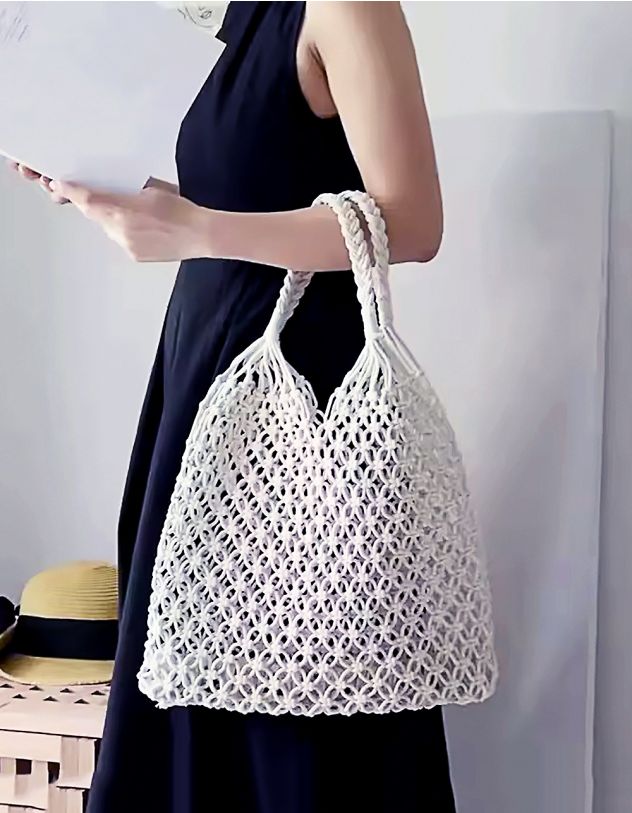 Сумка авоська плетена | 265419-01-XX - A-SHOP