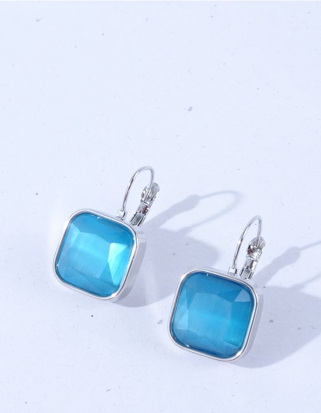 Сережки з камінням | 263682-64-XX - A-SHOP