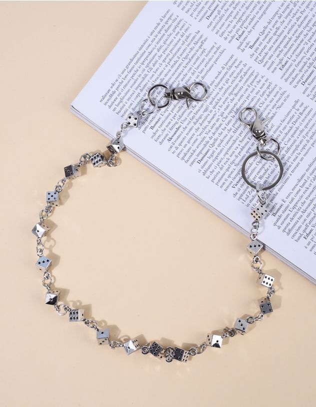 Ланцюжок на пояс у вигляді гральних кубиків | 265561-05-XX - A-SHOP