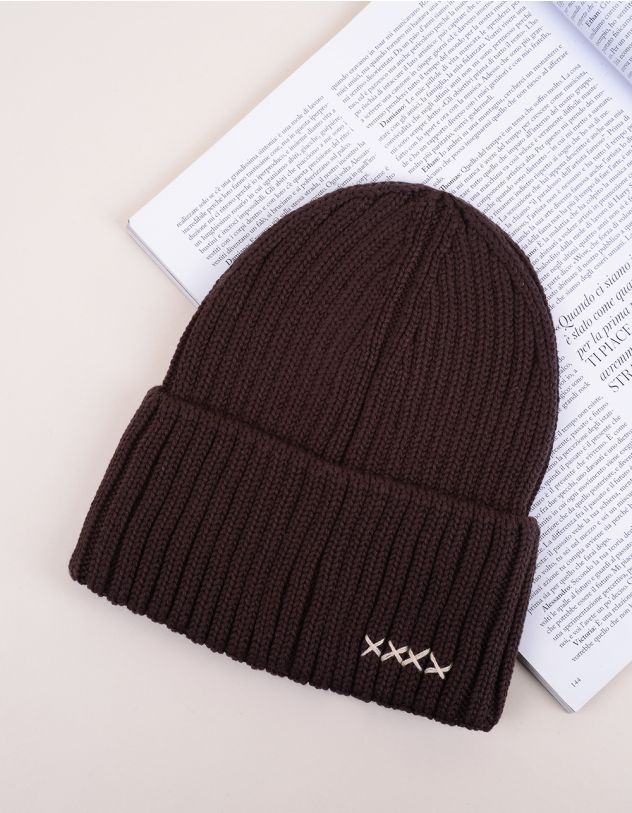 Шапка ковпак у рубчик | 268995-33-XX - A-SHOP