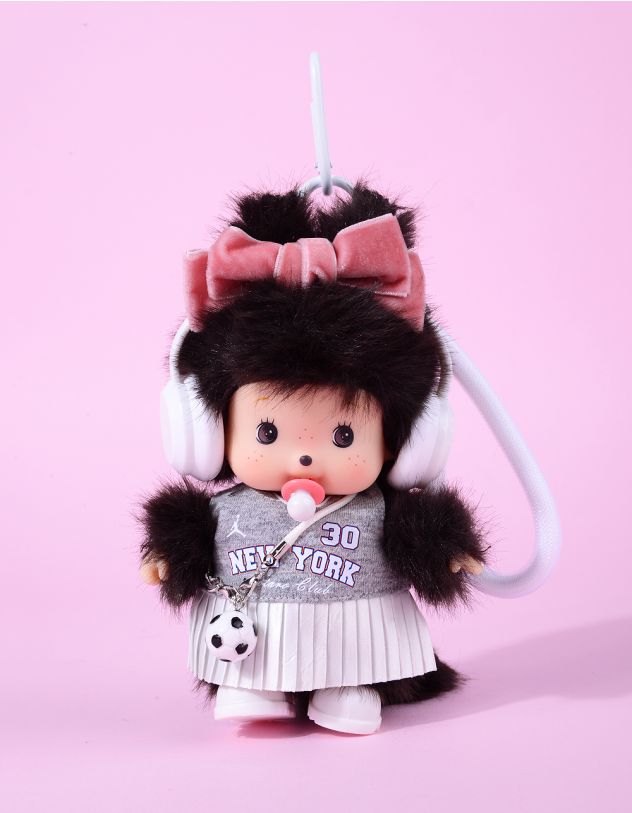 Брелок у вигляді ляльки Monchhichi | 265997-11-XX - A-SHOP