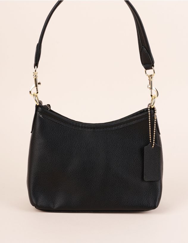 Сумка багет на плече з фурнітурою | 266050-02-XX - A-SHOP