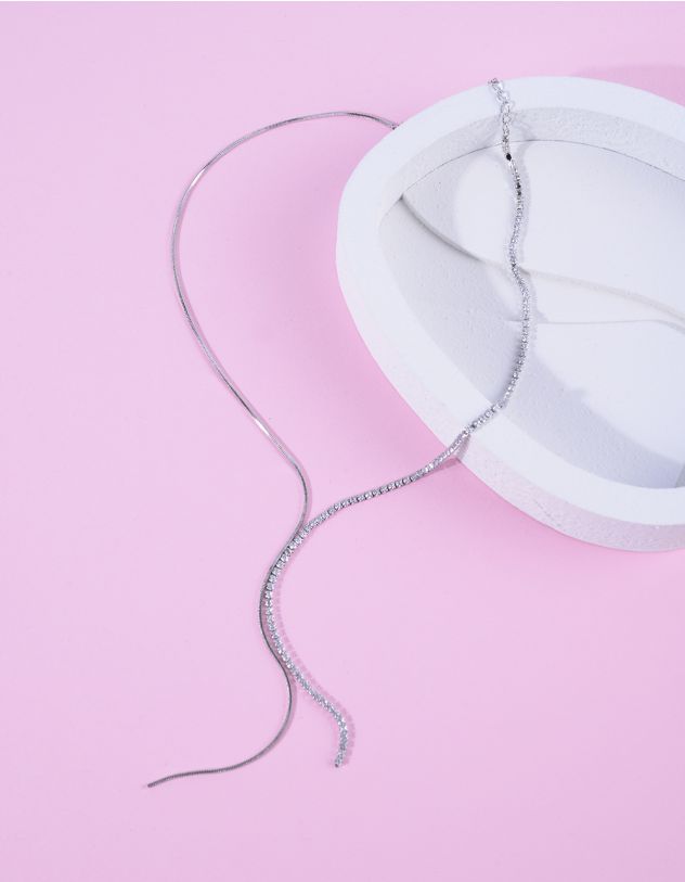 Підвіска на шию декорована стразами | 265227-05-XX - A-SHOP