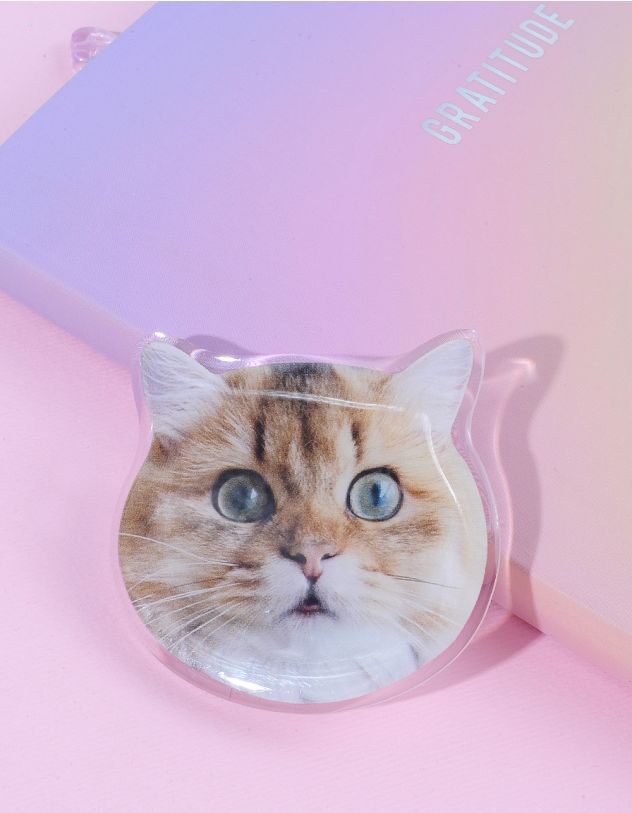 Попсокет для телефону з принтом котика | 261581-39-XX - A-SHOP