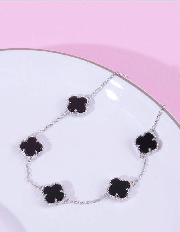 Браслет на руку з конюшиною | 260204-07-XX - A-SHOP