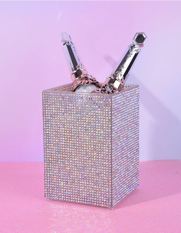 Підставка для пензликів та ручок декорована стразами | 264785-05-XX - A-SHOP