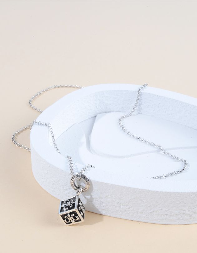 Підвіска на шию з зображенням геральдичної лілії на  кулоні | 262911-10-XX - A-SHOP