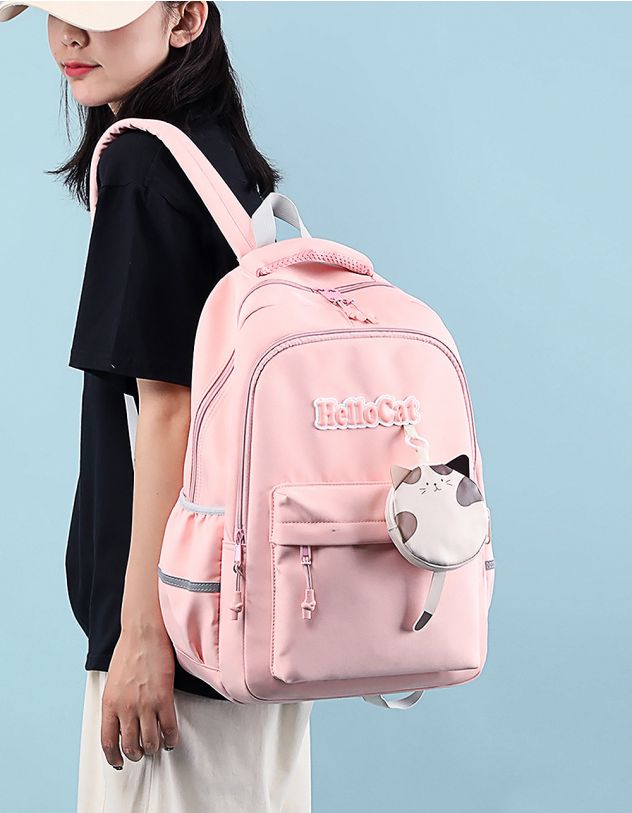 Рюкзак для міста з монетницею у вигляді котика | 263134-14-XX - A-SHOP