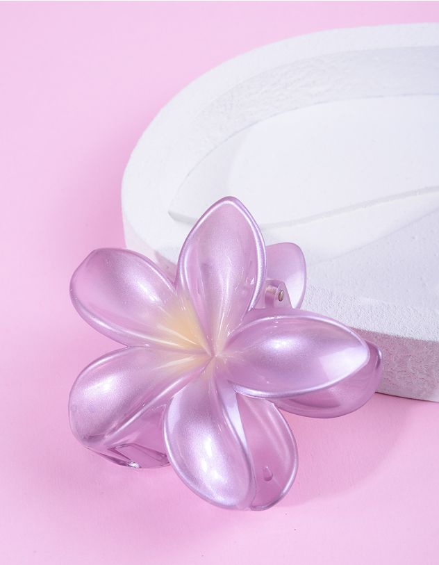 Заколка для волосся крабік у вигляді квітки | 266468-03-XX - A-SHOP