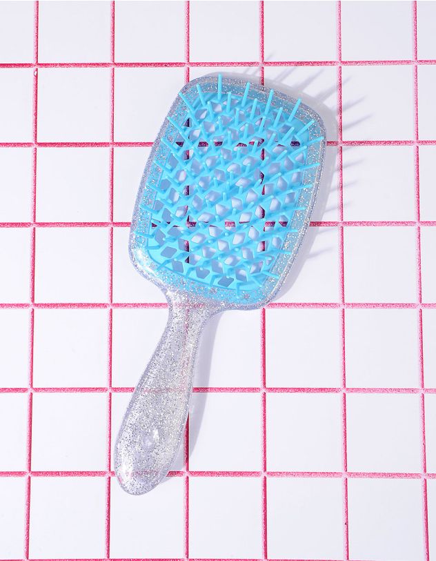 Гребінець щітка перфорована з блискітками | 255472-13-XX - A-SHOP