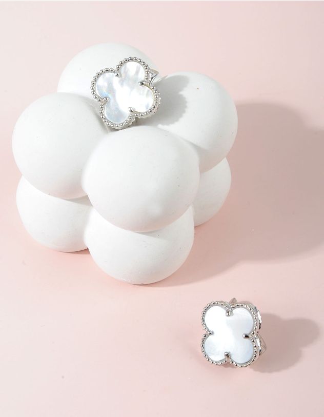 Сережки  у вигляді конюшини | 258865-05-XX - A-SHOP