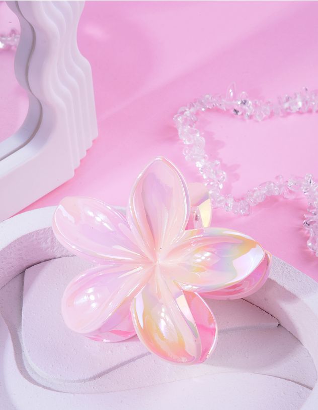 Заколка для волосся крабік у вигляді квітки | 265826-14-XX - A-SHOP