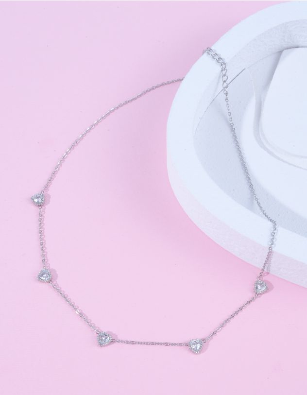 Підвіска на шию з серцями | 264557-05-XX - A-SHOP