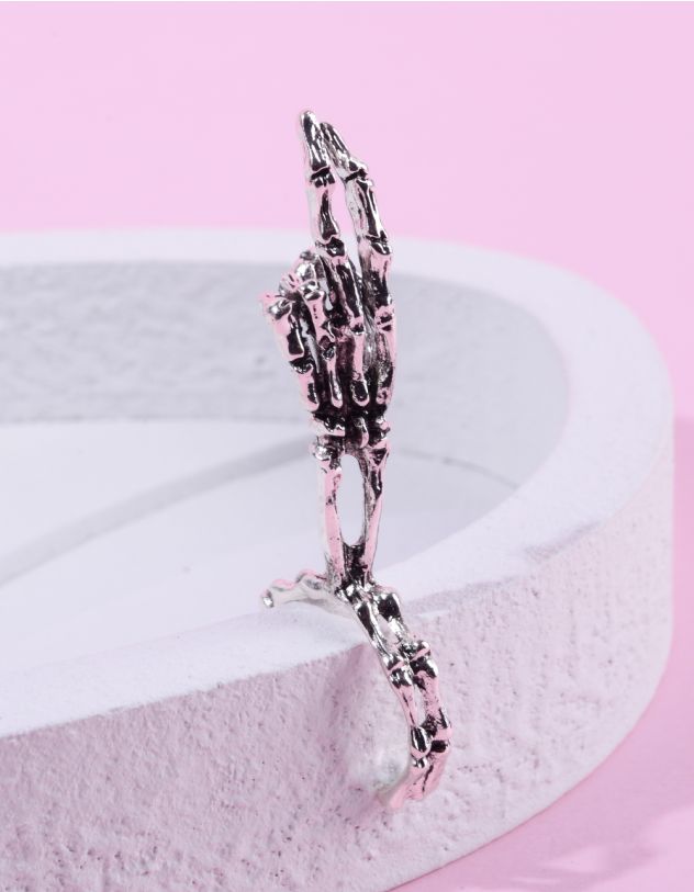 Кільце у вигляді скелета руки | 267490-10-35 - A-SHOP