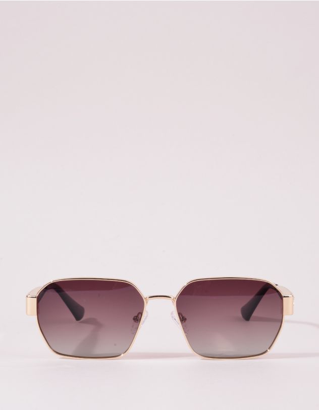 Окуляри сонцезахисні шестикутники | 265554-12-XX - A-SHOP