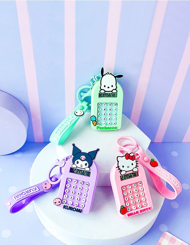 Брелок калькулятор з зображенням персонажа аніме Куромі та Мелоді | 262185-14-XX - A-SHOP