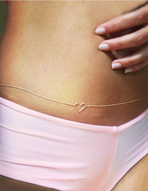 Ланцюжок на талію з серцем | 267392-04-XX - A-SHOP