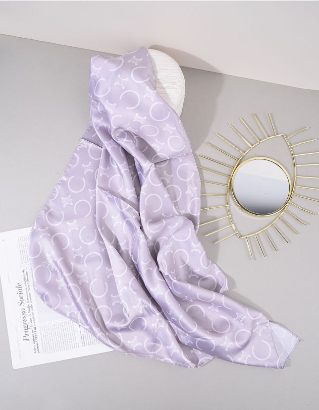 Хустка на шию з принтом | 265215-22-XX - A-SHOP