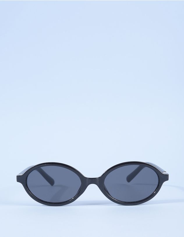 Окуляри сонцезахисні вузькі з фурнітурою на дужках | 260105-02-XX - A-SHOP