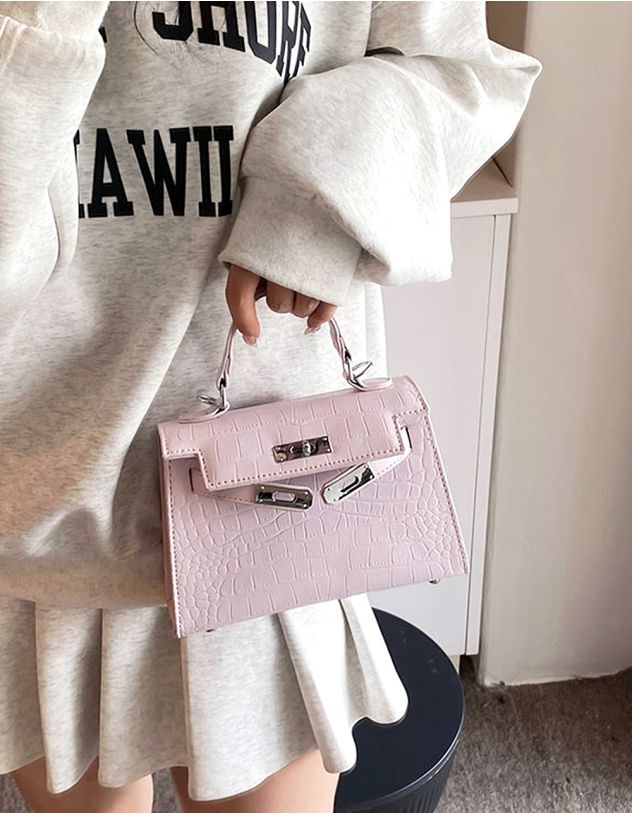 Сумка через плече під шкіру крокодила | 264229-35-XX - A-SHOP