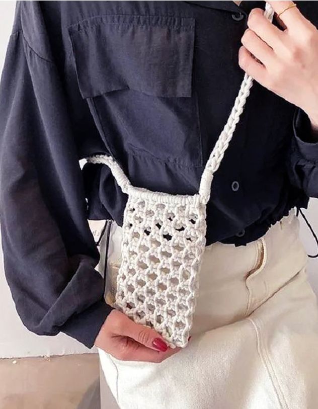 Сумка для телефону в'язана | 265416-01-XX - A-SHOP