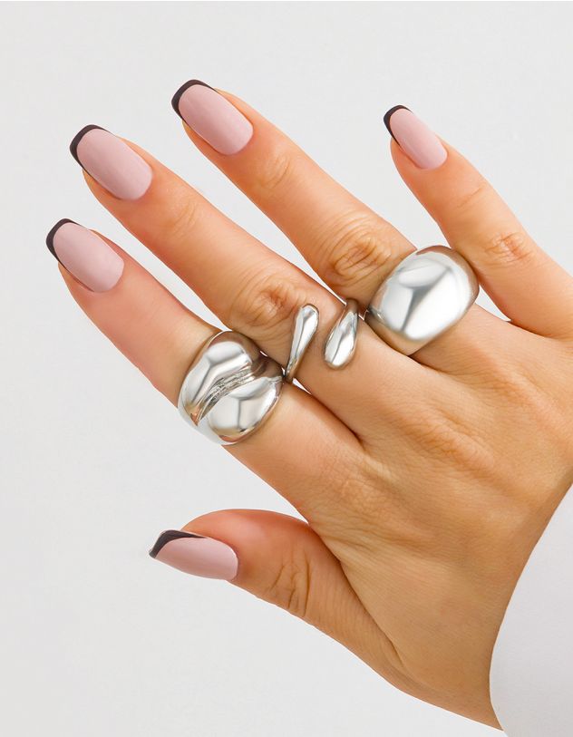 Кільця у наборі з глянцевим покриттям | 263201-05-XX - A-SHOP