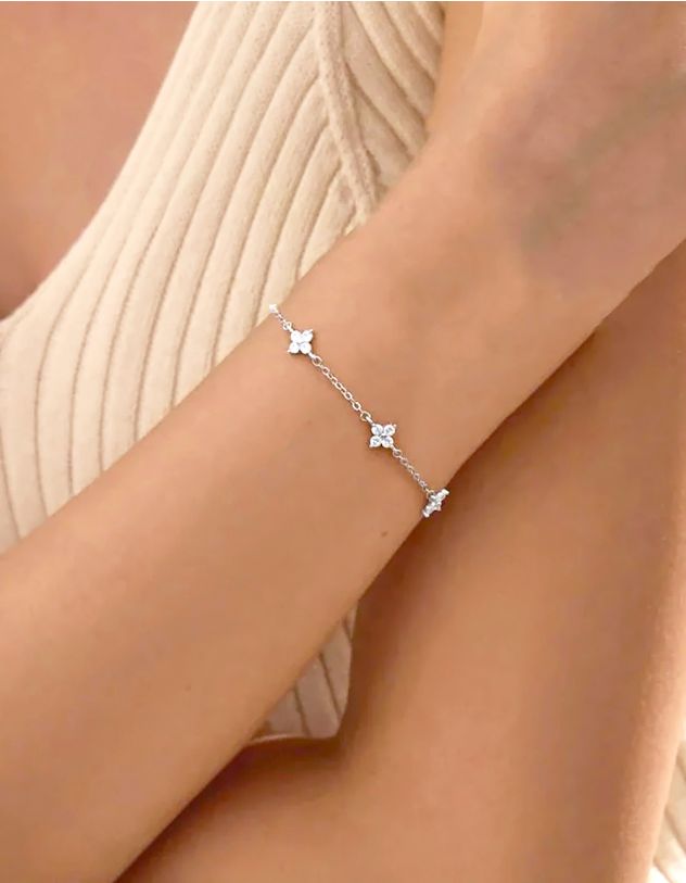 Браслет на руку з конюшиною | 265777-05-XX - A-SHOP